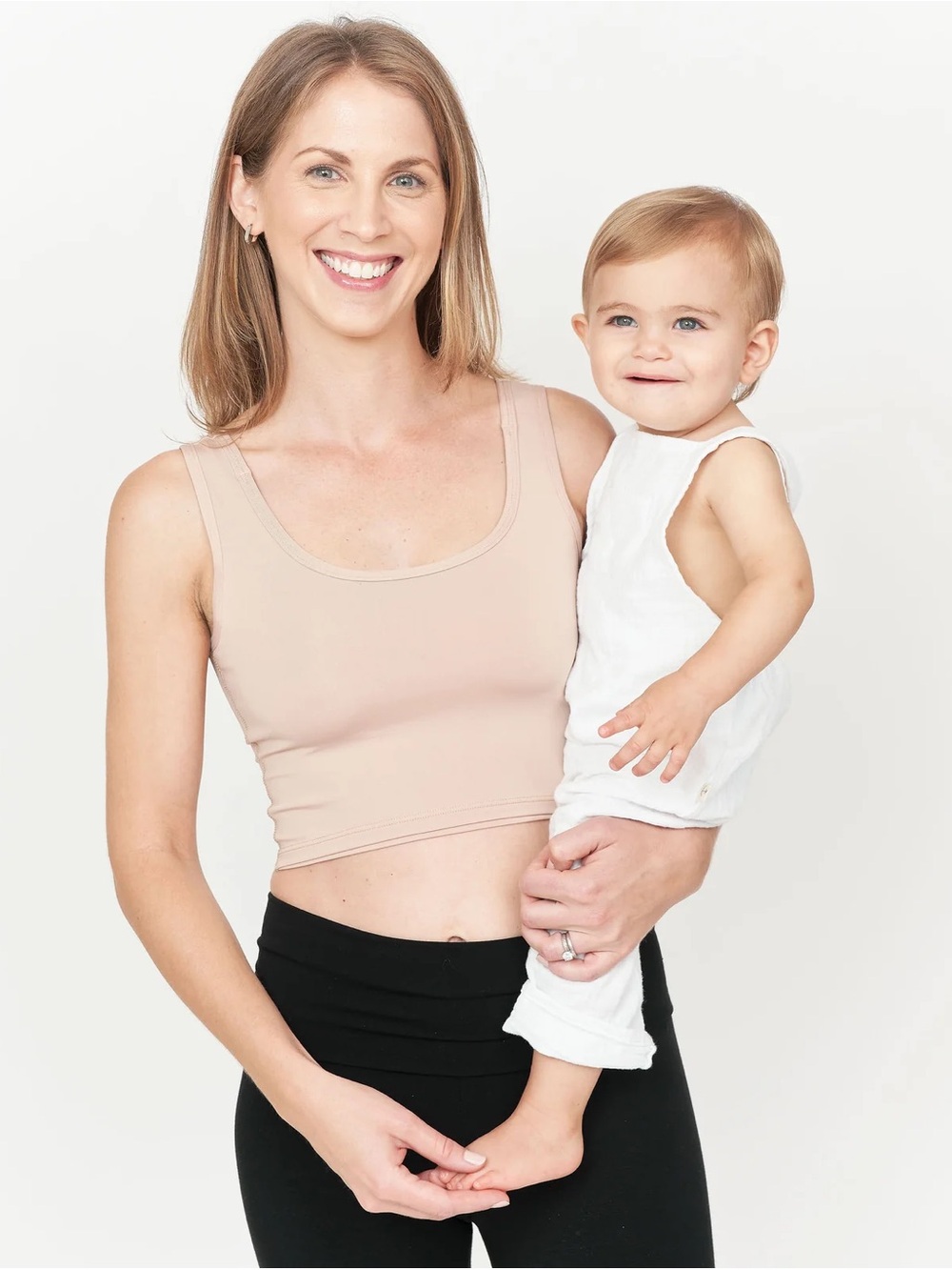Larken X Nursing / Pumping Bra in Sand, size S